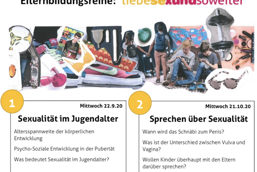 Elternbildungsreihe: «Liebesexundsoweiter» von 22.09. bis 2.12.2020